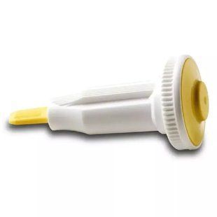 Ланцети (голка 18G, глибина проникнення 1,8 мм) HAEMOLANCE Plus HIGH FLOW безпечні стерильні одноразового використання, (з круглою кнопкою), 200шт. TPO_10 фото