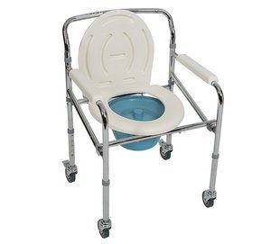 Крісло із санітарним оснащенням на колесиках Karadeniz Medical PR-771 MR_1048 фото